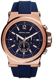 Michael Kors Dylan Niebieski/Guma Ø48 mm MK8295