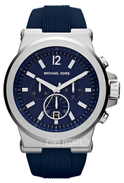 Michael Kors Dylan Niebieski/Guma Ø48 mm MK8303