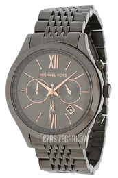 Michael Kors Brookton Szary/Stal Ø45 mm MK8318