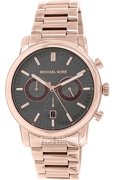 Michael Kors Pennant Szary/Stal w kolorze różowego złota Ø43 mm MK8370