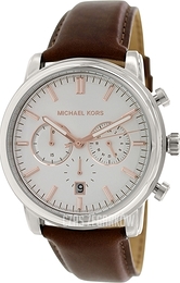 Michael Kors Landaulet Biały/Skóra Ø43 mm MK8372