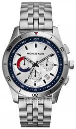 Michael Kors Outrigger Srebrny/Stal Ø43 mm MK8373