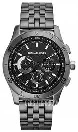 Michael Kors Czarny/Stal Ø43 mm MK8374