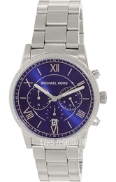 Michael Kors Niebieski/Stal Ø42 mm MK8395