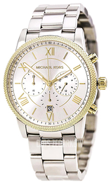 Michael Kors Hawthorne Srebrny/Stal Ø42 mm MK8396