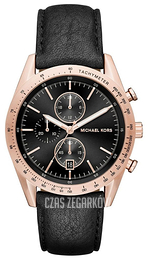 Michael Kors Czarny/Skóra Ø42 mm MK8440