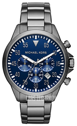 Michael Kors Gage Niebieski/Stal Ø45 mm MK8443