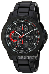 Michael Kors Ryker Czarny/Stal Ø43 mm MK8529