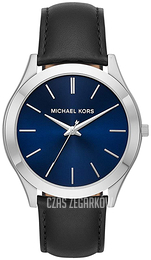 Michael Kors Runway Niebieski/Skóra Ø44 mm MK8620