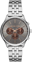 Michael Kors Szary/Stal Ø42 mm MK8723