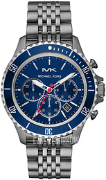 Michael Kors Niebieski/Stal Ø44 mm MK8727