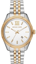 Michael Kors Lexington Biały/Pozlacana Ø42 mm MK8752