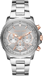 Michael Kors Cortlandt Srebrny/Stal Ø42 mm MK8754
