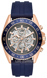 Michael Kors Jetmaster Szkieletowa tarczy/Guma Ø45 mm MK9025