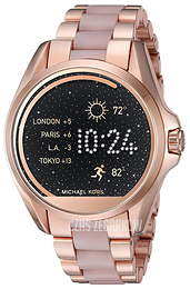 Michael Kors Smartwatch Ekran LCD/Stal w kolorze różowego złota Ø45 mm MKT5013
