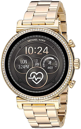 Michael Kors Ekran LCD/Stal w odcieniu złota Ø40 mm MKT5062