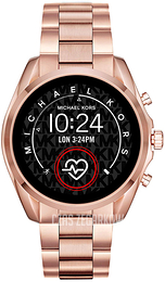 Michael Kors Ekran LCD/Stal w kolorze różowego złota Ø44 mm MKT5086