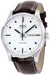 Mido Multifort Srebrny/Skóra Ø42 mm M005.430.16.031.80