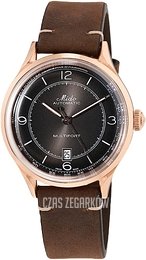 Mido Multifort Szary/Skóra Ø40 mm M040.407.36.060.00