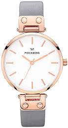 Mockberg Original Biały/Skóra Ø34 mm MO118