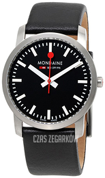 Mondaine Simply Elegant Czarny/Skóra Ø36 mm A400.30351.14SBB