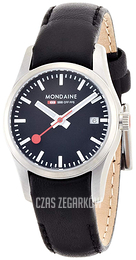 Mondaine Classic Czarny/Skóra Ø28 mm A629.30341.14SBB