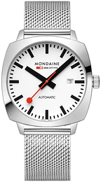 Mondaine Cushion Biały/Stal MSL.3961B.SM