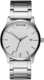 MVMT Classic Biały/Stal Ø45 mm D-L213.1B.131