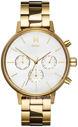 MVMT Nova Biały/Stal w odcieniu złota Ø38 mm FC01-G
