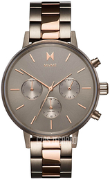 MVMT Nova Szary/Stal w kolorze różowego złota Ø38 mm FC01-TIRG