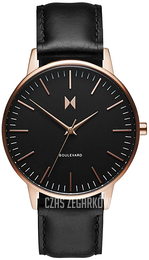 MVMT Boulevard Czarny/Skóra Ø38 mm MB01-RGBL