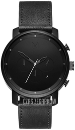 MVMT Chrono Czarny/Skóra Ø45 mm MC01-BL