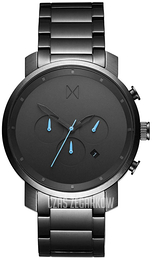 MVMT Chrono Czarny/Stal Ø45 mm MC01-GU