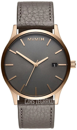 MVMT Classic Szary/Skóra Ø45 mm MM01-BROGR