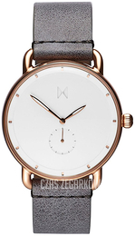 MVMT Revolver Biały/Skóra Ø41 mm MR01-RGGR