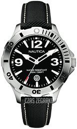 Nautica Bfd 101 Czarny/Skóra Ø40 mm A11541G