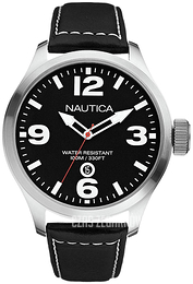 Nautica Bfd 101 Czarny/Skóra Ø50 mm A12561G