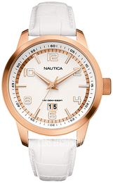 Nautica Biały/Skóra Ø48 mm A15025G