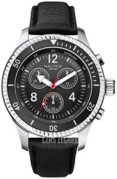 Nautica Nst Czarny/Skóra Ø46 mm A16524G