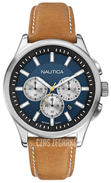 Nautica NCT Niebieski/Skóra Ø44 mm A16695G