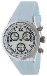Nautica Chronograph Biały/Guma Ø34 mm A17537L