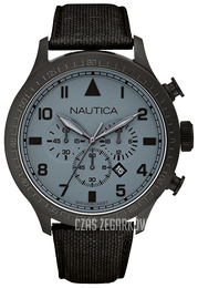 Nautica Chronograph Szary/Skóra Ø50 mm A19616G