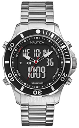 Nautica Analog Czarny/Stal Ø44 mm A21562G