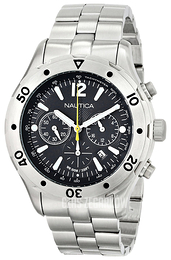 Nautica NST Czarny/Stal Ø45 mm A23609G