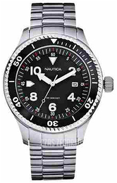 Nautica Dress Czarny/Stal Ø46 mm A25593G