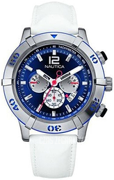 Nautica Ncs Niebieski/Skóra Ø46 mm A30026G