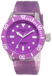 Nautica South Beach Purpurowy/Żywica z tworzywa sztucznego Ø44 mm N09606G