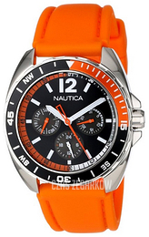 Nautica Multifunction Czarny/Żywica z tworzywa sztucznego Ø39 mm N09908G