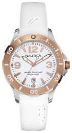 Nautica BFD 101 Biały/Żywica z tworzywa sztucznego Ø38 mm N13024M