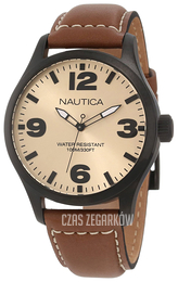 Nautica BFD 102 Beżowy/Skóra Ø44 mm N13616G